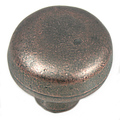 Mng Large Round Knob, Riverstone, Dark Antique Copper 84465